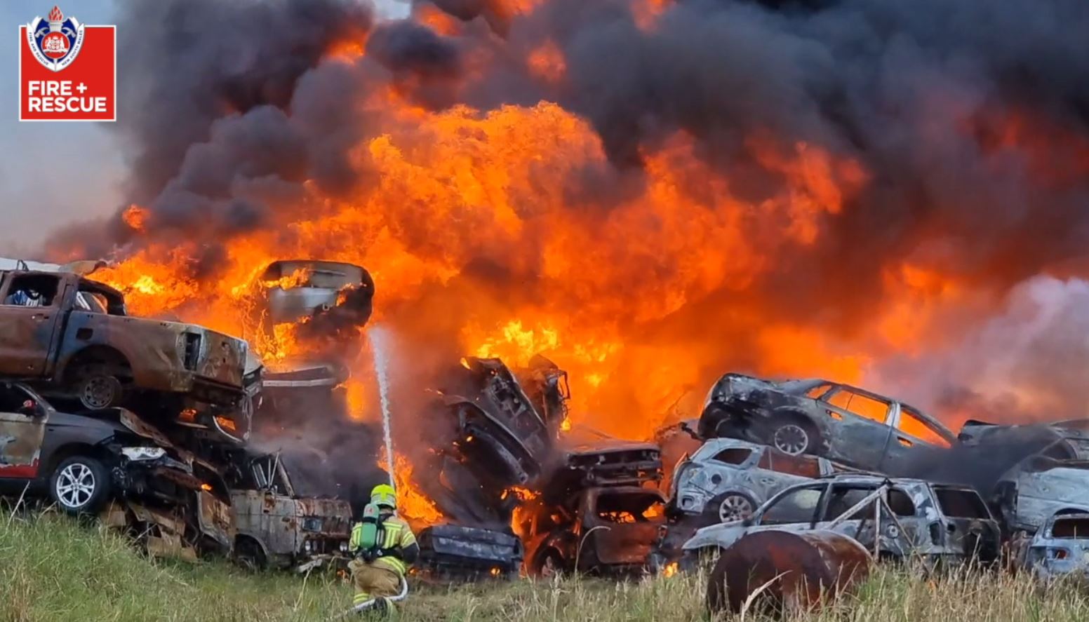 Fire at Trenayr scrap metal yard being treated as suspicious