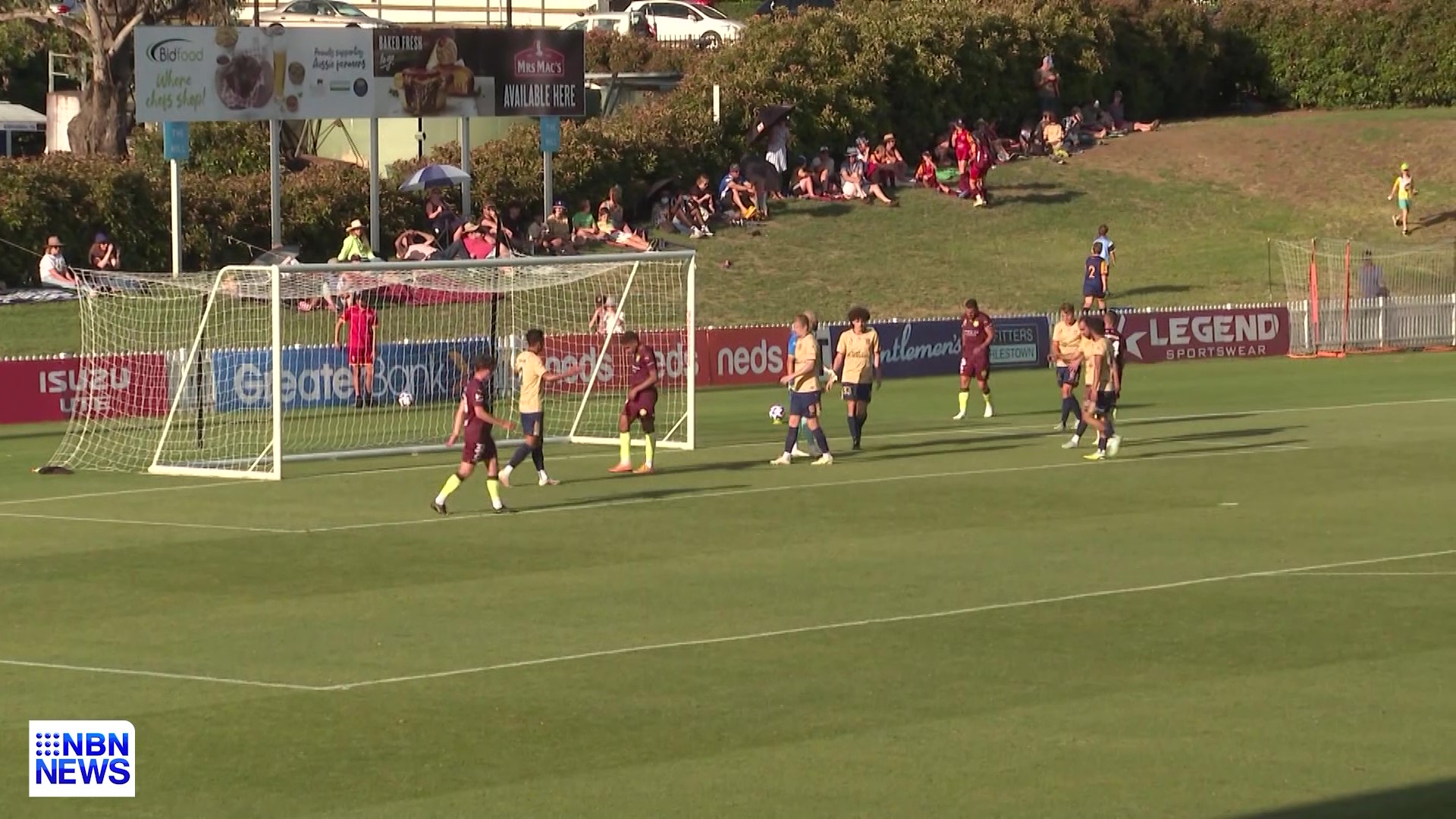 Highlights from the Newcastle Jets friendly with Melbourne City in Tamworth