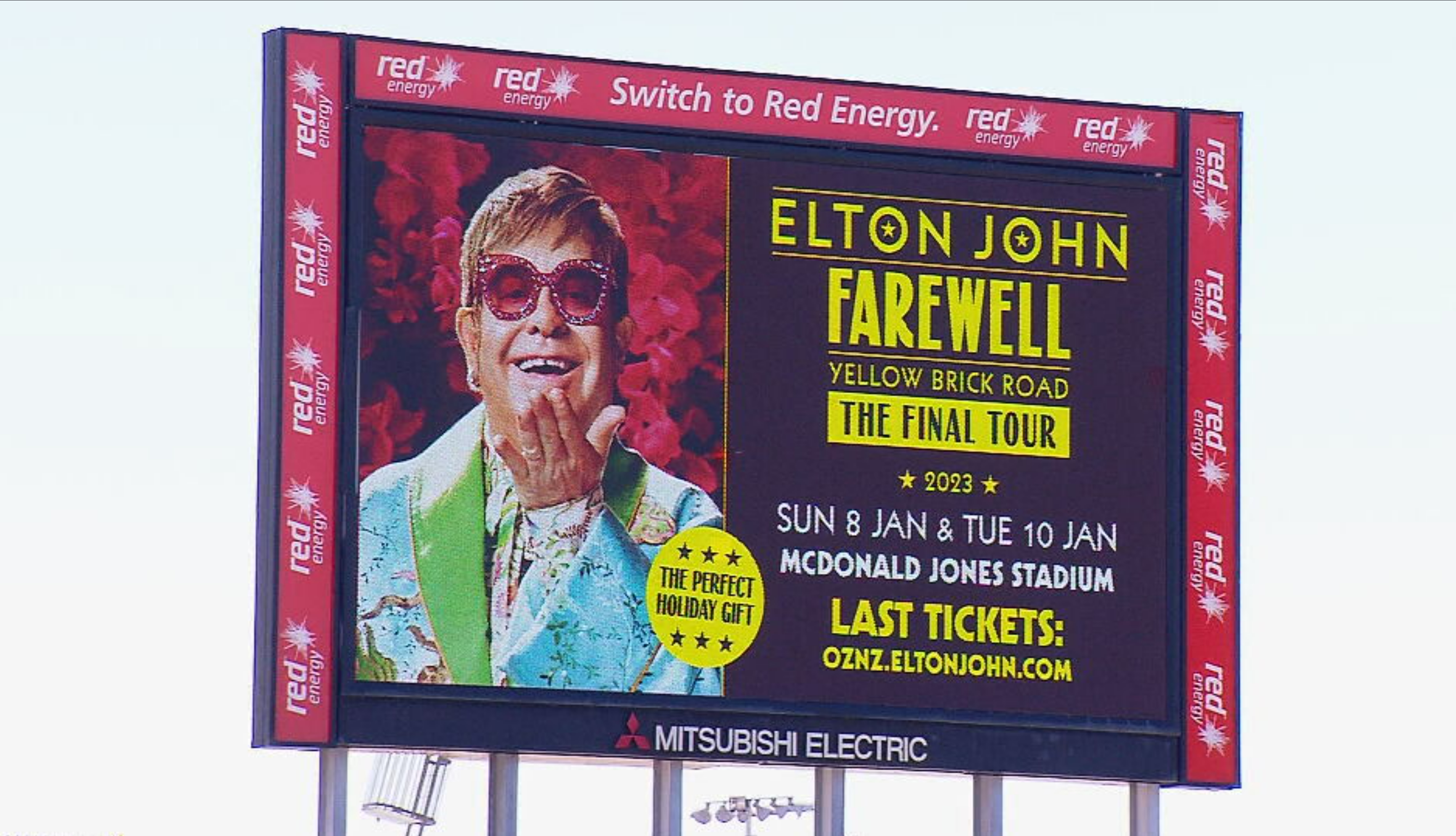 Stage all but set for Elton John’s Newcastle debut