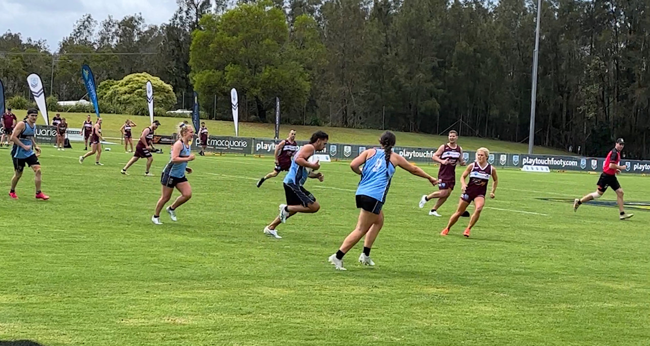 Senior State Touch Cup underway at Port Macquarie