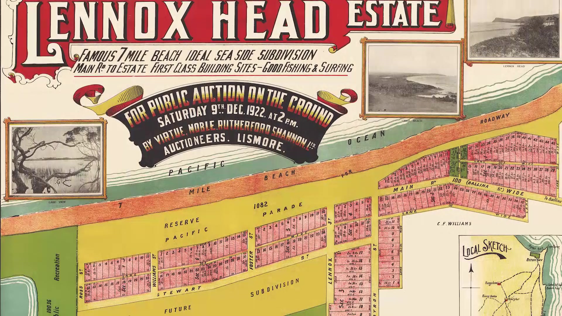 Lennox Head marks 100 years of the naming of the town’s first estate